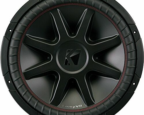 Kicker CompVR 15-Inch (38cm) Subwoofer, DVC, 2-Ohm, 500W