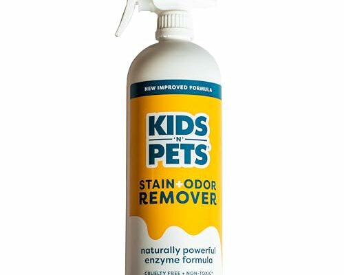 KIDS 'N' PETS - Instant All-Purpose Stain & Odor Remover – 27.05 fl oz - Permanently Eliminates Tough Stains & Odors – Even Urine Odors - No Harsh Chemicals, Non-Toxic & Child Safe, Multi-Color