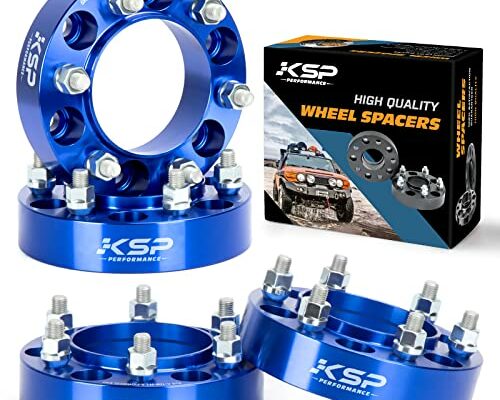 KSP 1.5in Tacoma Wheel Spacers, 6x5.5(6x139.7mm) Aluminum Wheel Spacer with Hub Lip Compatible with Toyota Tacoma 4runner Pre-Runner, 4pcs 38mm Forged Tire Spacers M12x1.5 Thread Pitch 106mm Hub Bore