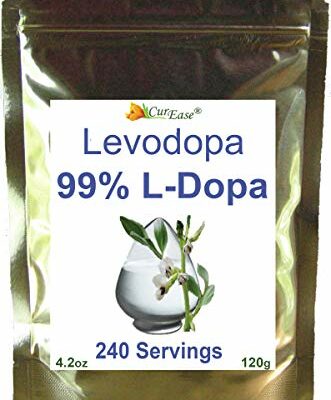 l-dopa Powder - 99% Mucuna Pruriens Extract - Natural Velvet Bean - 2.4oz. - 240 Servings