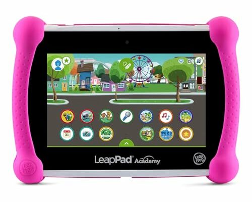 LeapFrog LeapPad Academy Kids’ Learning Tablet, Pink