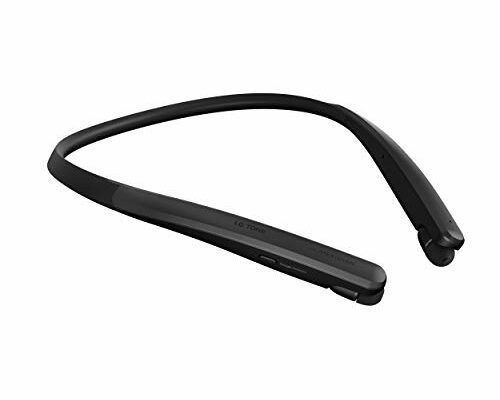 LG TONE Flex Wireless Bluetooth Stereo Neckband Earbuds HBS-XL7 - 32-Bit Hi-Fi DAC, Meridian Audio, Black