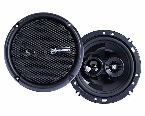 Memphis Audio PRX603 Power Reference Series 6.5" 3-Way Coaxial Speakers with Swivel Tweeters - Pair