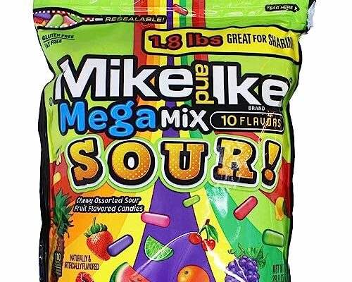 Mike and Ike, Mega Mix Sour, 28.8 Ounce