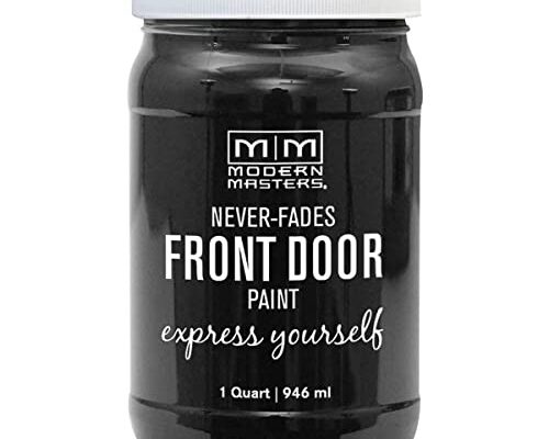 Modern Masters 1 qt 275266 Elegant Front Door Paint Water-Based Exterior Enamel