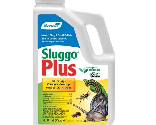 Monterey LG6580 Sluggo Plus Wildlife and Pet Safe Slug Killer, 5 lb