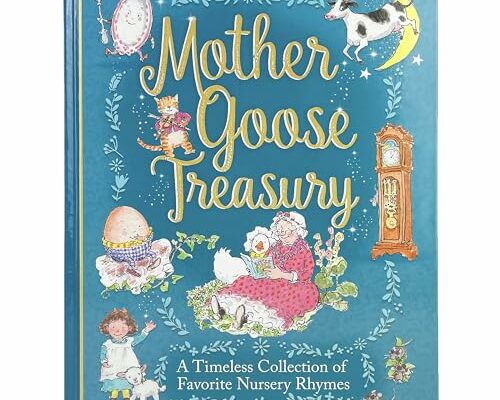 Mother Goose Treasury: A Beautiful Collection of Favorite Nursery Rhymes for Children (Hardcover Storybook Treasury)