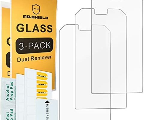 Mr.Shield [3-Pack] Designed For Kyocera DuraForce Ultra 5G UW [Tempered Glass] [Japan Glass with 9H Hardness] Screen Protector with Lifetime Replacement