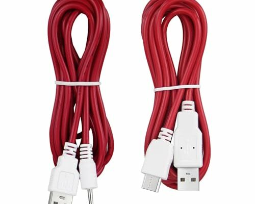 Nabi Tablet Charger Cord for Nabi Brand Kids Tablet NABI2-NV7A NABI2-NVA, Set of 2