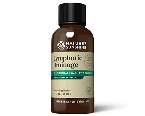 Nature's Sunshine Lymphatic Drainage, 2 Fl. Oz | Lymphatic Drainage Supplement Promotes The Efficient Drainage of The Lymphatic System to Promote Overall Health