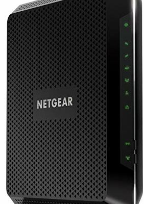 Netgear Nighthawk Cable Modem WiFi Router Combo C7000-Compatibility Cable Providers Including Xfinity by Comcast, Spectrum, Cox (Renewed)