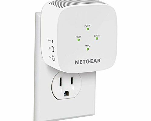 NETGEAR WiFi Range Extender EX5000 - Coverage up to 1500 Sq.Ft. and 25 Devices, WiFi Extender AC1200