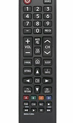 New BN59-01289A Replace Remote fit for Samsung 6 Series MU6290 Smart 4K UHD TV UN40MU6290 UN43MU6290 UN49MU6290 UN50MU6290 UN55MU6290 UN65MU6290 UN75MU6290 UN40MU6290FXZA UN43MU6290F TM1240A MU6070