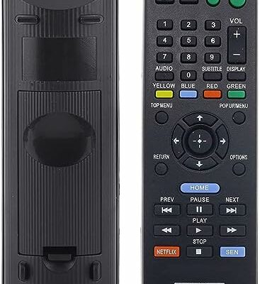 New Remote RMT-B119A Compatible with Sony Blu-Ray Disc DVD Player BDP-BX59 BDP-S390 BDP-S590 BDP-BX110 BDP-S1100 BDP-S3100 BDP-BX310 BDP-BX510 BDP-S580 DP-BX510 BDP-BX59 BDP-BX39