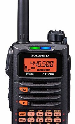 Original Yaesu FT-70DR FT-70 144/430 MHz Digital/Analog Handheld Transceiver - C4FM / FDMA - 3 Year Manufacturer Warranty