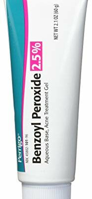 Perrigo 2.5% Benzoyl Peroxide Acne Treatment Gel 60gm Tube