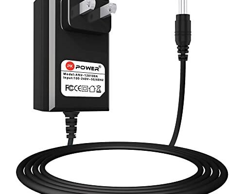 PKPOWER AC Power Adapter Charger for Sony Blu-Ray Disc DVD Player BDP-BX350 BDP-BX370 BDP-BX650 BDP-BX670, Power Supply for Sony BDP-S1200 BDP-S1500 BDP-S3200 BDP-S3500 BDP-S6700 DVD Player