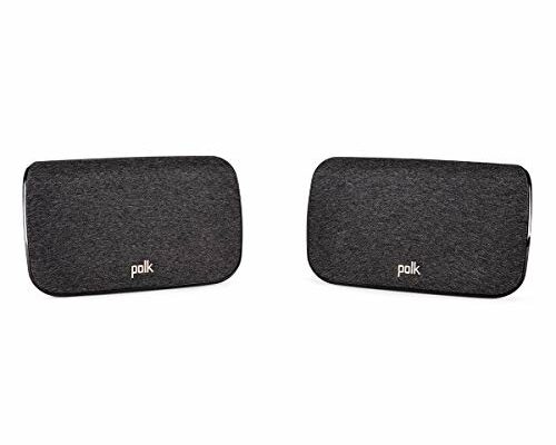 Polk Audio SR2 Wireless Surround Sound Speakers for Select React and Magnifi Sound Bars - Immersive Easy Set Up, Multiple Placement Options, 2 Count (Pack of 1)