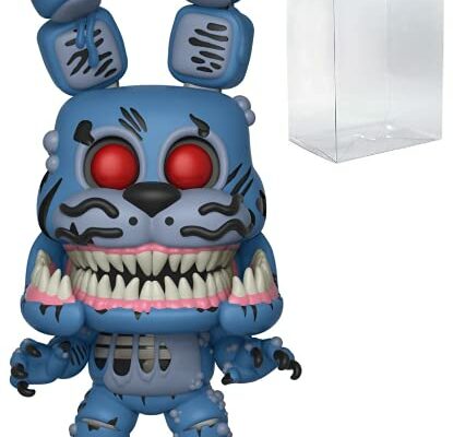 POP Five Nights at Freddy The Twisted Ones - Twisted Bonnie Funko Pop! Vinyl Figure (Bundled with Compatible Pop Box Protector Case) Multicolor 3.75 inches