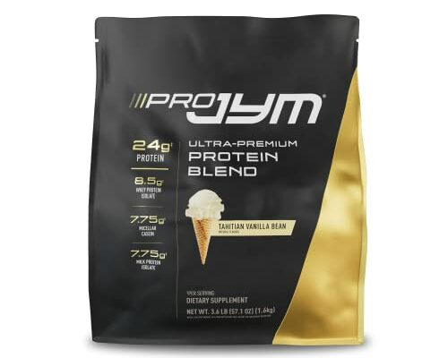 Pro JYM Tahitian Vanilla Protein Powder - Whey Protein Isolates, Casein, & Milk Protein, Lean Muscle Building for Men & Women, JYM Supplement Science, 45 Servings