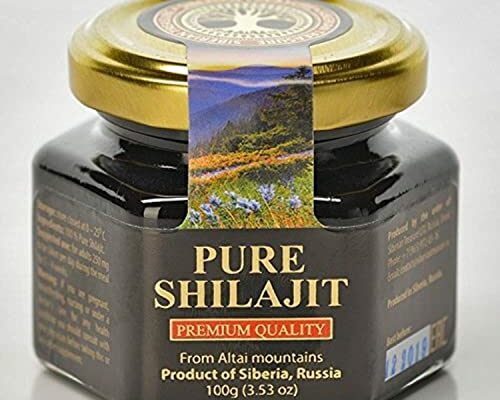 Pure Authentic Shilajit Siberian Mumijo Resin, 100 Grams, 3.5 OZ