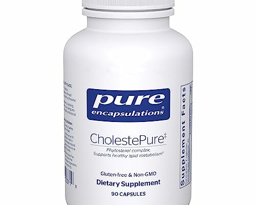 Pure Encapsulations CholestePure | Supplement to Support Cardiovascular Health, Enzyme Function, and Lipid Metabolism* | 90 Capsules