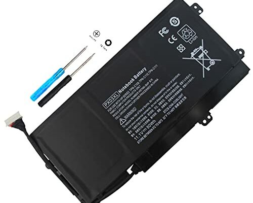 PX03XL 715050-001 Notebook Battery Compatible with HP Envy 14 Touchsmart M6 M6-k Sleekbook m6-k022dx m6-k010dx m6-k025dx m6-k015dx m6-k125dx m6-k088ca m6k015dx 714762-1C1 TPN-C110 TPN-C111 TPN-C109