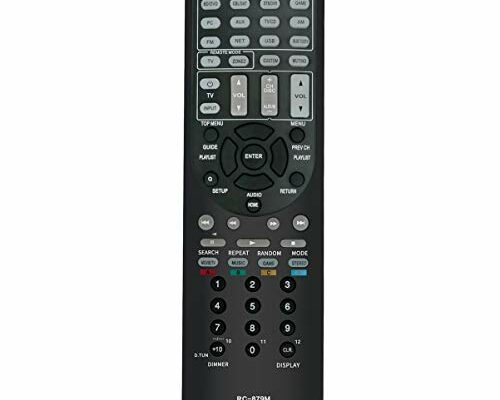 RC-879M Replace Remote Control Applicable for Onkyo AV Receiver TX-NR535 TX-SR333 HT-R393 TXNR535 TXSR333 HTR393 HT-R593 HTR593