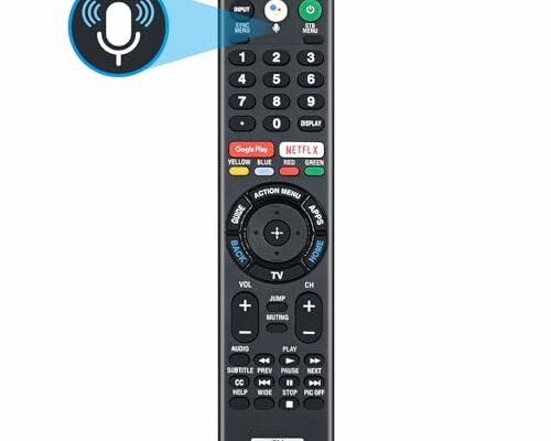 Replacement for Sony Bravia TV Remote with Voice Control, for Sony RMF-TX300U 4K Smart HDTV XBR-49X800E XBR-55X800E XBR-55X850D XBR-65X850E XBR-85X850D XBR-43X800E XBR-65X930D XBR-75X850E XBR-75X940D