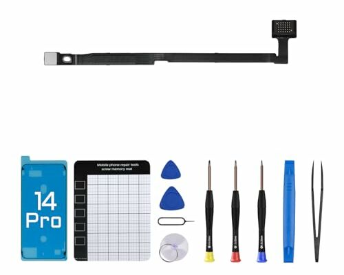 Risidamoy for iPhone 14 PRO 5G Wireless Antenna Flex Cable Replacement for iPhone 14PRO 5G Antenna Signal Connection Part Repair Fix Tool Screwdriver for A2650 A2889 A2890 A2891 A2892