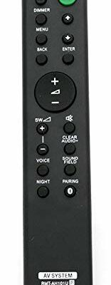 RMT-AH101U Soundbar Remote Control Replaced for Sony Sound Bar RMT-AH101U HT-CT380 HT-CT780 HT-CT381 SA-WCT180 Audio Sound Bar Base AV System