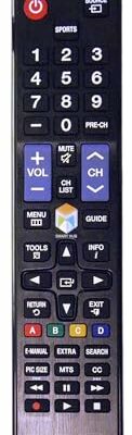 Samsung BN59-01198X LCD TV Remote Control for UN40JU6500F UN40JU650DF UN48JU6500F UN50JU6401F UN50JU6500F UN50JU650DF UN55JU6500F UN55JU650DF UN60JU6500F UN60JU650DF UN60JU7090F UN75JU6500F