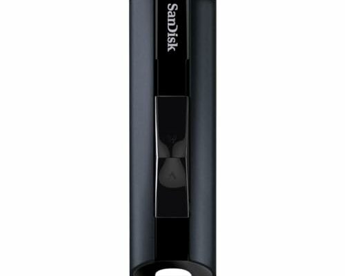 SanDisk 256GB Extreme PRO USB 3.2 Solid State Flash Drive - Up to 420MB/s, Durable Aluminum Metal Casting - SDCZ880-256G-GAM46,Black