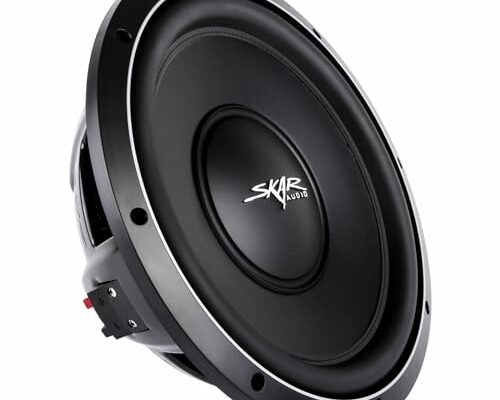 Skar Audio VS-12 D2 12" 1000W Max Power Dual 2 Ohm Shallow Mount Car Subwoofer