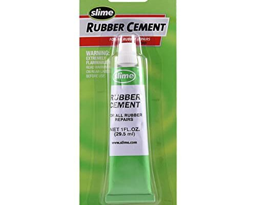 Slime 1051-A Rubber Cement, Tire Repair, use Plugs or Patches, 1 oz. Tube