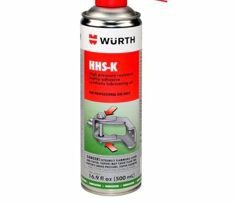 Smilyeez Listing for Wurth HHS-K Hinge Lubricant aerosol can 500 mL (1 Can) with Smilyeez Pocket Screwdriver