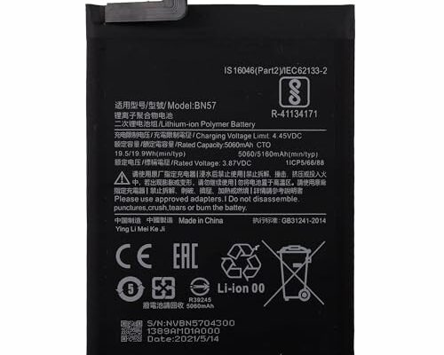 SWARK New BN57 Rechargeable Battery Compatible with Poco X3 NFC M2007J20CG, M2007J20CT & Poco X3 Pro with Tools