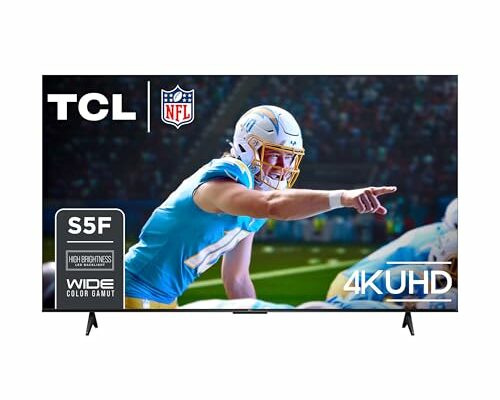 TCL 75-Inch Class S5 UHD 4K LED Smart TV with Fire TV (75S551F, 2024 Model), Dolby Vision, HDR PRO+, Dolby Atmos, Alexa Built-in with Voice Remote, Apple AirPlay 2 Compatibility, Streaming Television