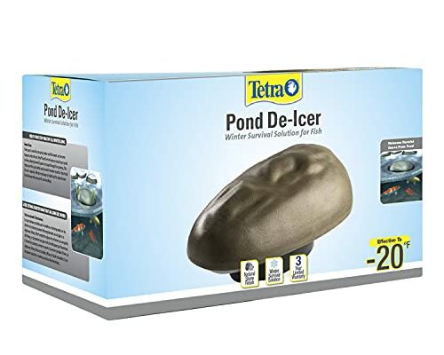 TetraPond De-Icer, Winter Survival Solution For Fish, UL Listed