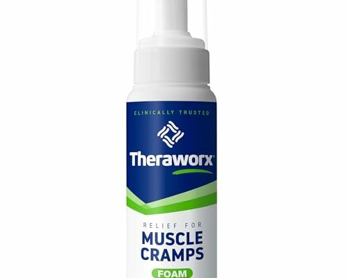 Theraworx Relief for Muscle Cramps Foam Fast-Acting Muscle Spasm, Leg Soreness with Magnesium Sulfate - 7.1 oz - 1 Count