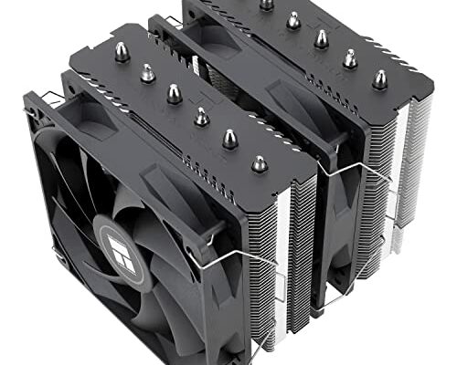 Thermalright Peerless Assassin 120 SE CPU Cooler, 6 Heat Pipes AGHP Technology, Dual 120mm PWM Fans, 1550RPM Speed, for AMD:AM4 AM5/Intel LGA 1700/1150/1151/1200,PC Cooler