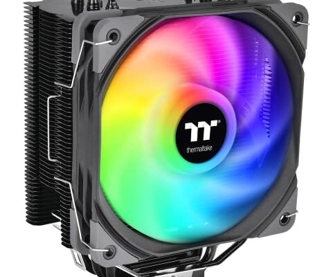 Thermaltake UX200 ARGB Sync CPU Cooler with 16.8M Color LEDs, 170W, Hydraulic Bearing, Universal Socket - For Desktops