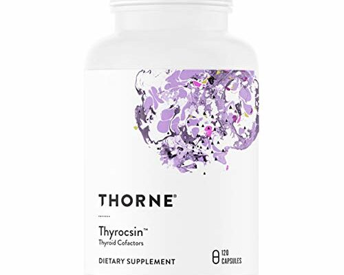 THORNE Thyrocsin - Thyroid Cofactors for Thyroid Function Support - 120 Capsules