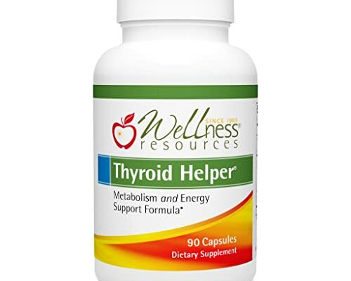 Thyroid Helper - Natural Supplement for Metabolism & Energy (90 Capsules)