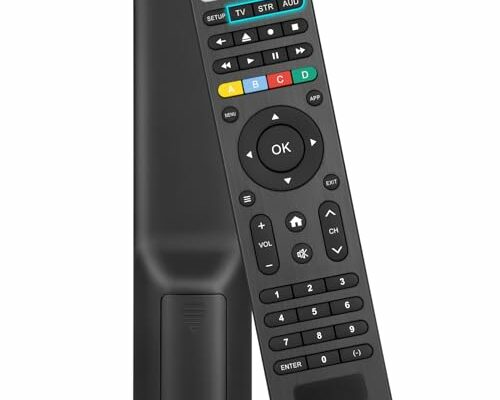 Universal-TV-Remote-Control Compatible with Samsung/LG/Vizio/TCL/Hisense/Sony/Philips/Sharp and More Brand Smart TVs,Streaming Players,Sound Bar Audio and DVD/Blu-ray Players