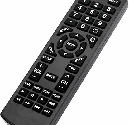 Universal Insignia Remote for All Insignia LCD LED Plasma TVs Compatible with Insignia NSRC02A12 NSRC03A13 NSRC4NA14 NSRC4NA16 NSRC4NA18 NSZRC101 RC8010A RC2010A NSRC05A11 NSRC05A13