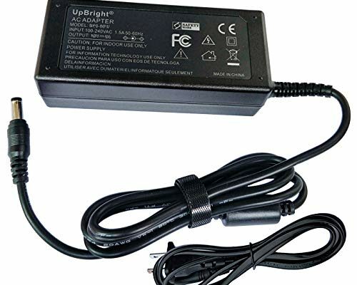 UpBright 12V AC/DC Adapter Compatible with Linksys WRT1900AC AC1900 2/1 v1 v2 Dual Band Gigabit Router WD WD10000C033-001 WD15000C033-001 WD20000H2Q-00 WDG2NC10000S WDG2TP5000 WDG2TP6400 Power Supply