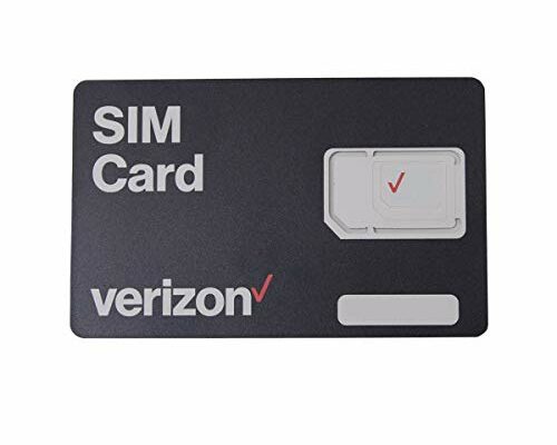 Verizon Wireless 4G LTE SIM Card - All 3 Sizes (3-in-1), Nano/Micro/Standard Sizes (4FF / 3FF / 2FF)