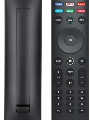 VIZIO SmartCast Universal Remote Control - Smart Remote Replacement for All VIZIO TVs - Requires 2 AAA Batteries