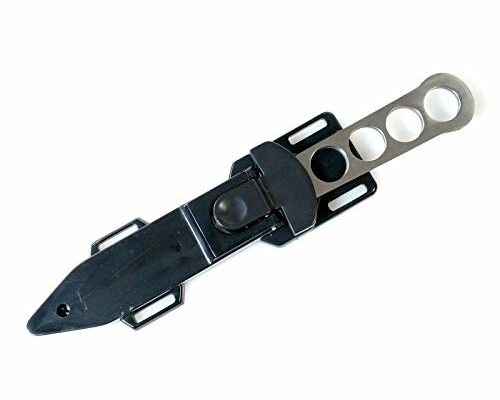 WarTech 8.75" Diving Survival Knife with Leg Strap Sheath